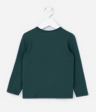 Remera Básica Infantil en Suedine con Etiqueta en loj Bajo - Talle 1 al 5 años 2