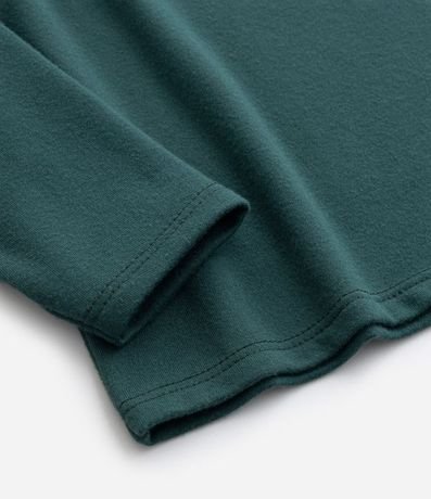 Remera Básica Infantil en Suedine con Etiqueta en loj Bajo - Talle 1 al 5 años 4