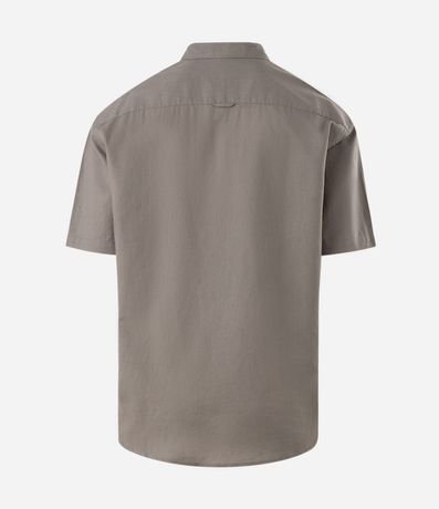 Camisa Relaxed en Cáñamo con Bolsillo 2