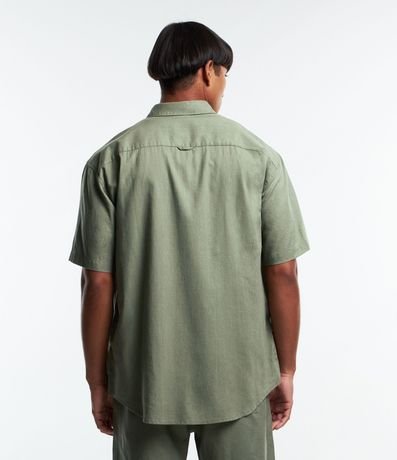 Camisa Relaxed en Cáñamo con Bolsillo 2
