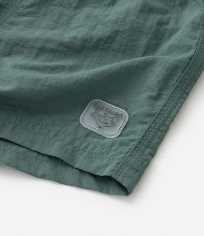 Bermuda de Baño Infantil con Cintura Elástica y Etiqueta - Talle 1 a 5 años 5