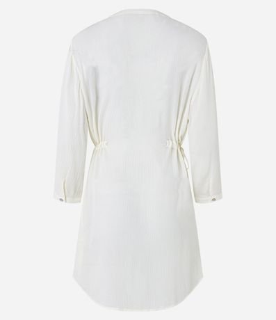 Salida de Playa Bata Maquinetada con Botones y Regulador Lateral 7