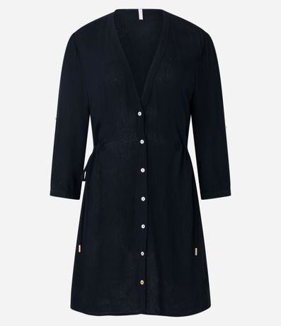 Salida de Playa Bata Maquinetada con Botones y Regulador Lateral 5