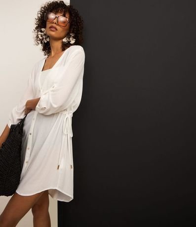 Salida de Playa Bata Maquinetada con Botones y Regulador Lateral 2