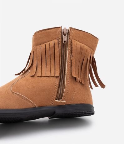 Bota Western Infantil en PU con Flecos - Talle 20 al 25 4