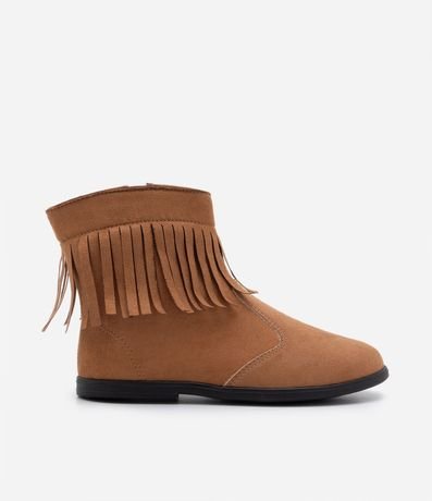 Bota Western Infantil en PU con Flecos - Talle 20 al 25 5