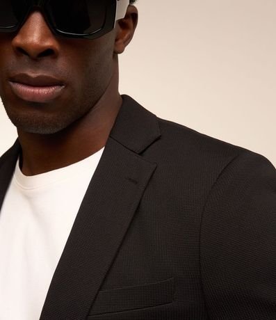 Blazer en Tricolina con Ligera Textura 7