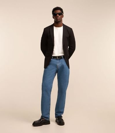 Blazer en Tricolina con Ligera Textura 2