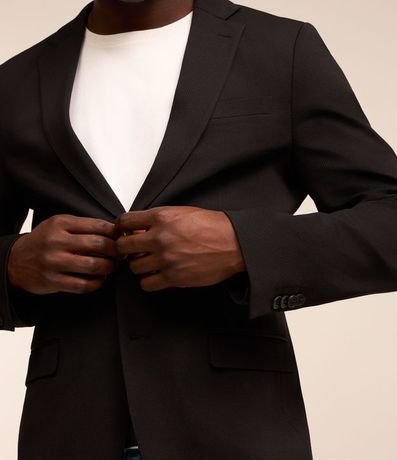 Blazer en Tricolina con Ligera Textura 5