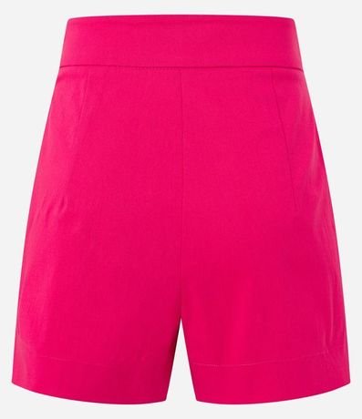 Short en Bengaline con Cremallera Tratorado en la Lateral 6