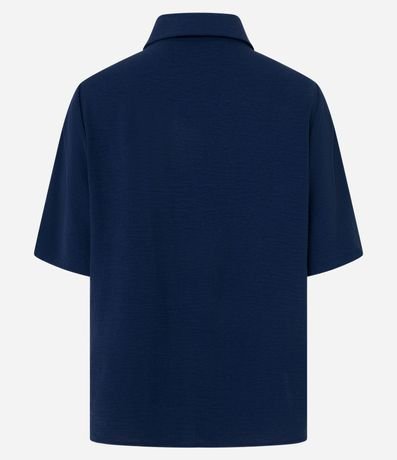 Camisa Airflow con Botones Metalizados y Bolsillos Delanteros 7