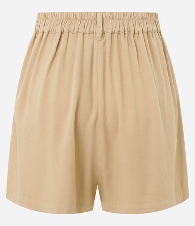 Short Holgado en Viscosa Texturizda 6