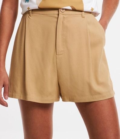 Short Holgado en Viscosa Texturizda 2