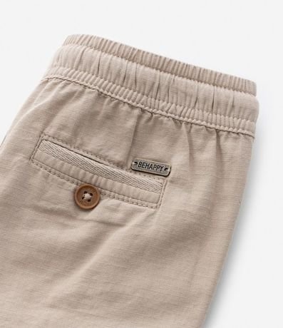 Bermuda Infantil en Sarga con Lazo - Talle 1 a 5 años 8