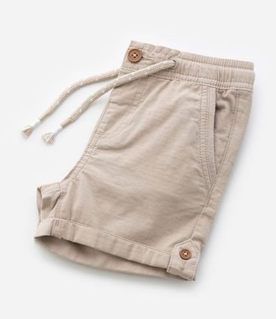 Bermuda Infantil en Sarga con Lazo - Talle 1 a 5 años 5