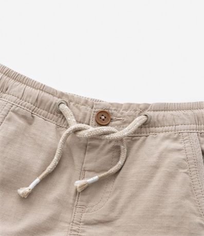 Bermuda Infantil en Sarga con Lazo - Talle 1 a 5 años 6