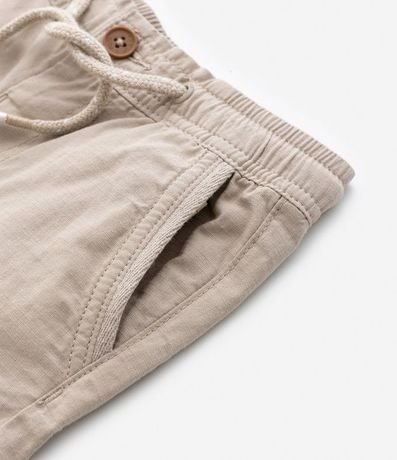 Bermuda Infantil en Sarga con Lazo - Talle 1 a 5 años 7