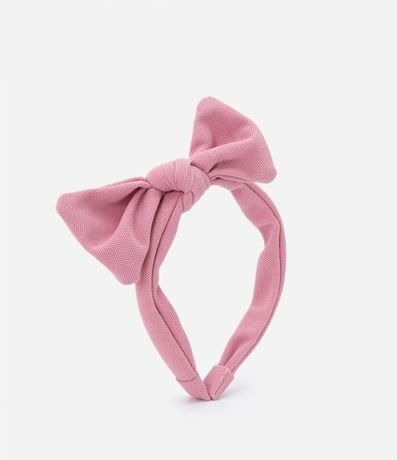 Vincha Infantil en Tejido con Lazo Grande - Talle U