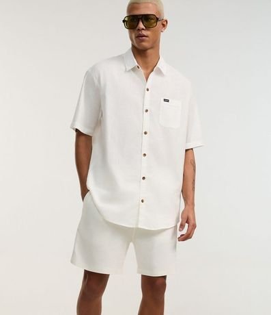 Bermuda en Tela con Cáñamo y Bolsillos 6