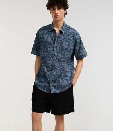 Bermuda en Tela con Cáñamo y Bolsillos 5