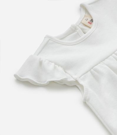 Conjunto Infantil con Bolsillos y Estampa Floral - Talle 0 a 18 meses 7