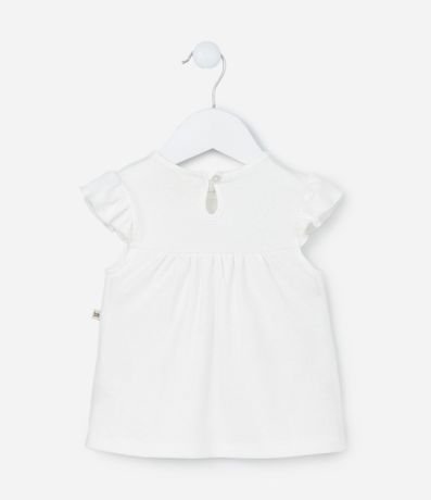 Conjunto Infantil con Bolsillos y Estampa Floral - Talle 0 a 18 meses 9