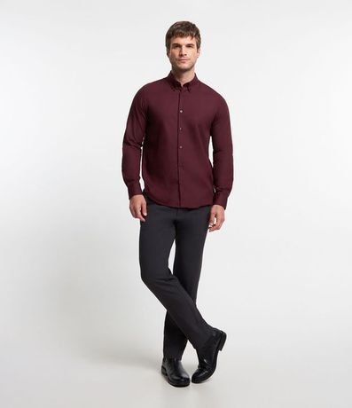 Camisa Regular Básica en Oxford 2