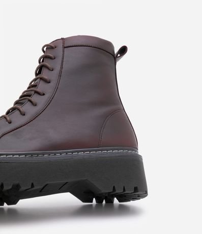 Bota Coturno en PU con Lazo 4