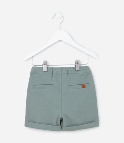Bermuda Infantil en Piquet con Bajo Plegado - Talle 1 a 5 años 2