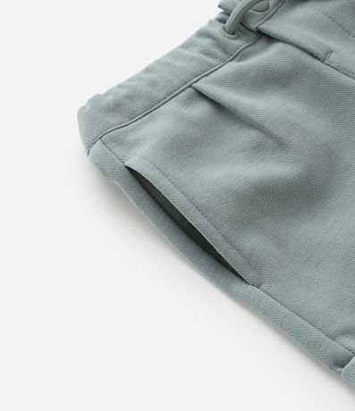 Bermuda Infantil en Piquet con Bajo Plegado - Talle 1 a 5 años 6