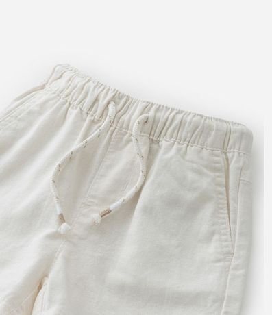 Bermuda Infantil en Lino con Bolsillo - Talle 1 a 5 años 4