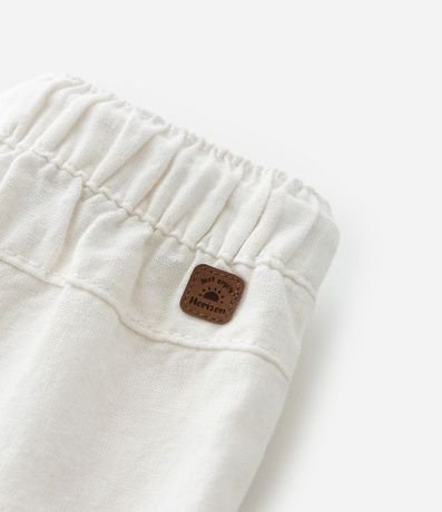 Bermuda Infantil en Lino con Bolsillo - Talle 1 a 5 años 5