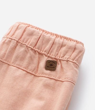 Bermuda Infantil en Lino con Bolsillo - Talle 1 a 5 años 5