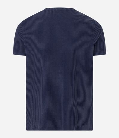 Remera en Rib con Textura Atercipelada 7
