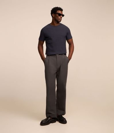 Remera en Rib con Textura Atercipelada 2