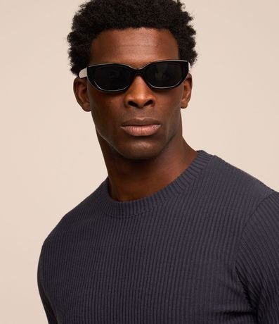 Remera en Rib con Textura Atercipelada 3