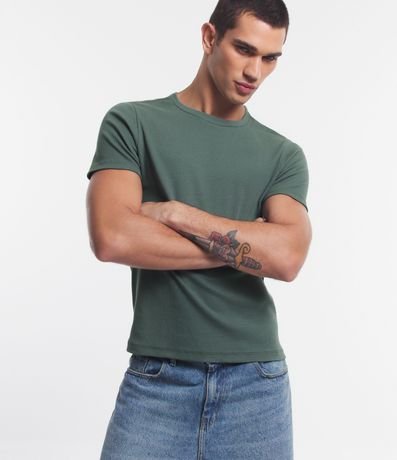 Remera Muscle en Media Malla con Manga Corta 2
