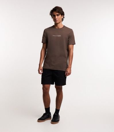 Remera Comfort en Algodón Peruano con Estampa Exploring 2