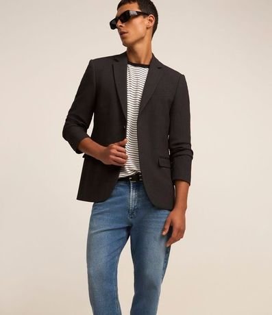 Pantalón Slim Cropped Jeans con Bolsos 2