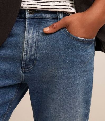 Pantalón Slim Cropped Jeans con Bolsos 4