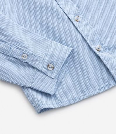 Camisa Infantil Texturizada con Bolsillo Pequeño - Talle 1 a 5 años 5