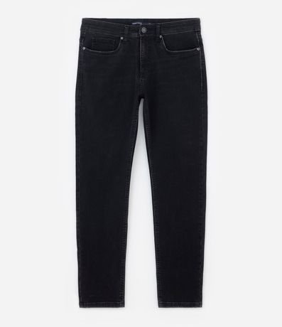 Pantalón Básico en Jean con Detalles Desteñidos 7