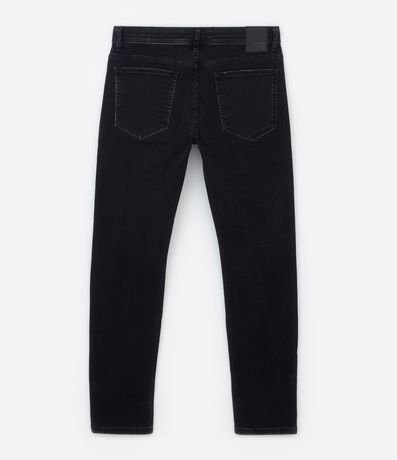 Pantalón Básico en Jean con Detalles Desteñidos 8