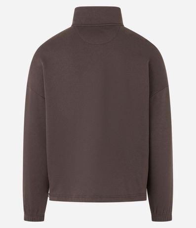 Buzo Ballon en Algodón con Forro Fleece y Cremallera en el Cuello 8