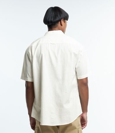 Camisa Relaxed en Cáñamo con Bolsillo 4