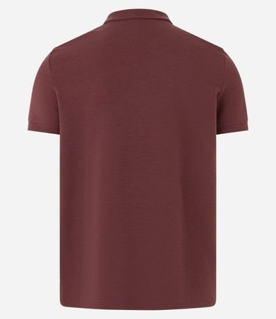 Polo Slim en Media Malla con Botones y Textura Acanalada 7