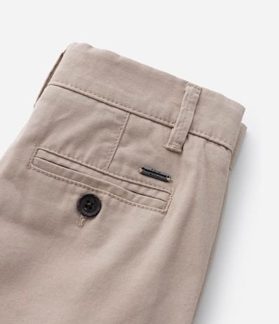 Bermuda Infantil en Sarga con Cinturón - Talle 1 a 4 años 4