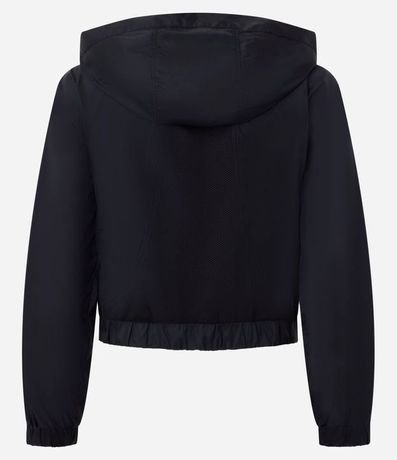 Campera Rompeviento Deportiva en Poliamida con Cierre en Cremallera 7