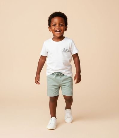 Bermuda de Baño Infantil sin Estampado - Talle 1 a 4 años