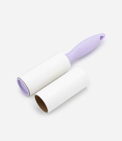 Rodillo Quita Pelusa con Estampa de Cuadros y Recarga 3